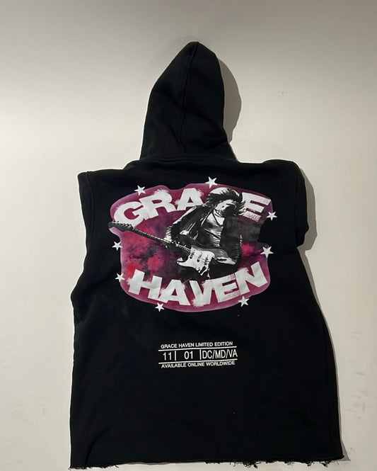 "Star Redemption" Black Hoodie