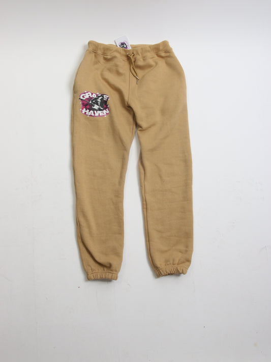 "Star Redemption" Beige Sweatpants